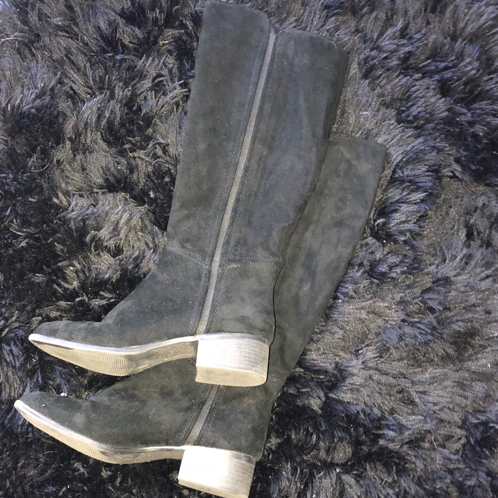 Knee High Suede Boots